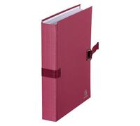 Chemise extensible sans rabat Exacompta à boucle dos 12 cm couleur - bordeaux