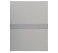 Chemise extensible sans rabat Exacompta à scratch dos 13 cm - Gris