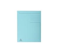 Chemise imprimée Foldyne 300, A4, bleu pastel