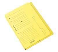 Chemise index kraft L'Oblique AZ 23,5 x 31,5 cm - Paquet de 25 - jaune pastel