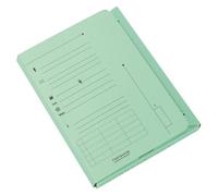 Chemise index kraft L'Oblique AZ 23,5 x 31,5 cm - Paquet de 25 - vert pastel