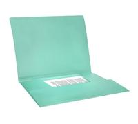 Chemise liderpapel élastiques rabats polypropylène DIN A4 vert pomme opaque
