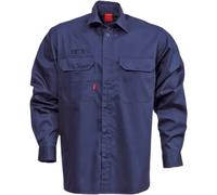 Chemise manches longues en coton Fristads 7386 BKS Bleu S
