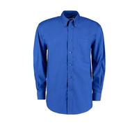 Chemise manches longues Kustom Kit Premium Oxford Classic Fit Bleu L