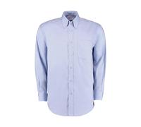 Chemise manches longues Kustom Kit Premium Oxford Classic Fit Bleu L