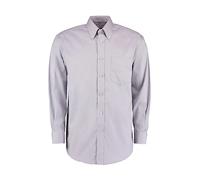 Chemise manches longues Kustom Kit Premium Oxford Classic Fit Gris L
