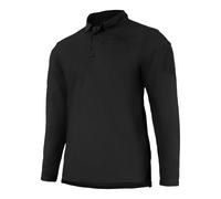 Chemise polo à manches longues Long Sleeve Tactical Quickdry Mil-Tec - Black S