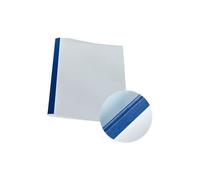 Chemise pour thermoreliure - LEITZ - A4 - Aspect lin - 25 pièces - Couverture transparente