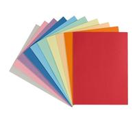 Chemise qualité supérieure 210 g Exacompta 24 x 32 cm couleurs assorties - Paquet de 100