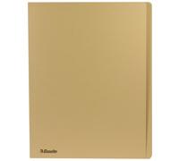Chemise rigide à bord décalé 300 g Esselte 24 x 35 cm - Paquet de 100 - chamois