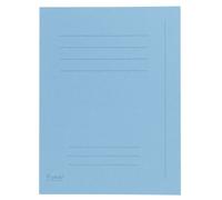 Chemise standard Exacompta 24 x 32 cm bleue - Paquet de 50