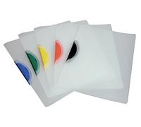 Chemises à pinces à clip en polypropylène, pivotant contenu de la livraison : lot de 25 chemises à clip-coloris divers noir