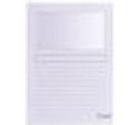 Chemises coin papier avec fenêtre FOREVER A4 dossier 120 g couleur blanche - Boîte de 100