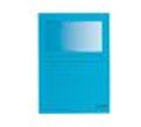 Chemises - Chemises coin papier avec fenêtre FOREVER A4 dossier 120 g couleur bleue - Boîte de 100 - Exacompta G