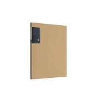 Chemises, Classeur A4, livre de données 30 pages, multicouche, insert Transparent, multicolore(Bruin)
