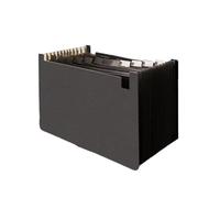 Chemises, Classeur extensible A4, 13 pochettes, organisateur de documents en accordéon, multicolore(Grijs)