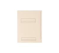 Oxford Chemises dossier 2 rabats 24 x 32 cm blanc crème – Paquet de 50