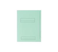 Oxford Chemises dossier 2 rabats 24 x 32 cm vert pastel – Paquet de 50