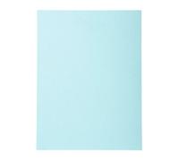 Chemises recy s 170 g Exacompta 24 x 32 cm couleur - Paquet de 100 - bleu clair