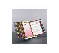 Protège-documents pivotant Tarifold PVC A4 couleurs assorties - 40 pochettes