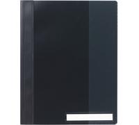 Chemises transparentes A4+ plastique noir pack de 25