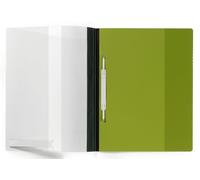 Chemises transparentes A4+ plastique vert paquet de 25