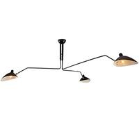 CHEMYO Lustre Éclairage Plafonnier Moderne du Milieu du siècle Luminaire à 3 Bras Grands lustres avec