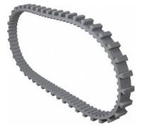 Chenille tt grise - petit côté pour robot swash cl, swash et master m3 - 9985015 - DOLPHIN