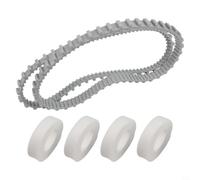 Chenilles 9985006-r2 et Anneaux 6101611-r4 pour Robot pour dolphin - Accessoires Nettoyage Piscine pour robuste pour dx3 pour dx4 pour dx6 pour advantage Kit Complet 6