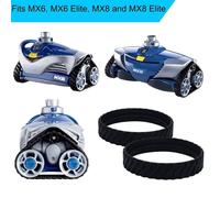 Chenilles adaptables pour Zodiac MX6 MX8 MX9 - Pneus de Robot Nettoyeur Piscine Baracuda R0526100