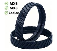 Chenilles pour robot piscine - KCVV - Adaptable Zodiac MX6, MX8- Lot de 2 pièces - Installation rapide