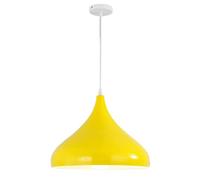 CHENKUI Kit De Lustres Modernes À Suspension Minimaliste Classique Abat-Jour Couleur Peinture Cuisson Lampe Suspendue en Métal Plafonnier E27 Base Suspension Design Lighting pour Restaurant Bar