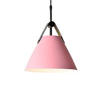 CHENKUI Luminaire Suspendu Moderne Nordique Macaron Lustre Éclairage De Suspension Élégant Suspendu Réglable Suspension Aluminium Bois E27 Kit Culot D'ampoule pour Cuisine Salon Salle D'étude Chambre