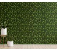 Chenlane Planche Murale Cuisine Motif Vert Mur Moderne Style Unique Maison | Sticker mural resistant avec effet 3D. Format : 45x500 cm. Ambiance Motif pour Cuisine en Vert.