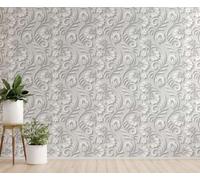 Chenlane Planche Murale Cuisine Retro 3D Motif Impermeable Blanc Pastel
