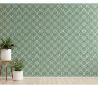 Chenlane Vignette Murale Meuble Retro Ethnique Impermeable Nature Tropical