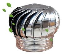 CHENYUOZ Extracteur de fumées Rotatif galvanisé, Ventilateur de Toit, empêche la Pluie de pénétrer dans Le Conduit de fumée et Garde Le Foyer au Sec(300mm/11.8in)