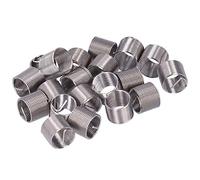 CHEOTIME 20Pcs Inserts de Filetage, M12 x 1 Kit d'assortiment de manchons de réparation de vis à fil enroulé hélicoïdal en acier inoxydable pour réparation de refiletage de (1.5D)