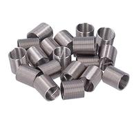 CHEOTIME 20Pcs Inserts de Filetage, M12 x 1 Kit d'assortiment de manchons de réparation de vis à fil enroulé hélicoïdal en acier inoxydable pour réparation de refiletage de (peut)