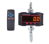 CHEOTIME Balance Suspendue Numérique, 500KG 1000LB / 1000kg 2000LB / 1500kg 3000LB, Balance de Grue Électronique Industrielle de Précision d'Affichage Numérique LED (1500kg/3000LB)
