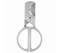 CHEOTIME Ciseaux à cigares, Coupe-cigares en Acier Inoxydable, Double Lame, Coupe Droite, Accessoires pour cigares, Format de Poche, Coupe Lisse pour Les Amateurs de cigares en