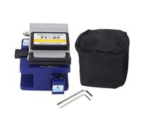 CHEOTIME Cliveuse de Fibre Optique, Cliveuse Fibre Optique, Angle de 0,5 degré, pour jonction à Froid et thermofusible, avec 16 extrémités, Fixation 3 en 1, Outil de Coupe de Fil FTTH FC 6S