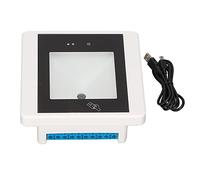 CHEOTIME Scanner de Codes-Barres de Bureau QR 1D 2D, Module de numérisation de Codes-Barres, Lecteur de Carte de contrôle d'accès, Lecteur d'identification IC Wiegand USB RS232 (R35C Blanc)
