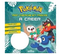 Cherche-Et-Trouve À Créer Pokémon - Avec 1 Poster Géant, 1 Livret, 150 Stickers