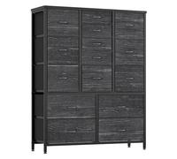 CherishCradle Commode à 15 Tiroirs en Tissu, Commode De Rangement pour Chambre, Meuble Rangement pour Chambre, Entrée, Salon, Chambre d'enfant