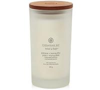 Chesapeake Bay Grande bougie parfumée | Paix et tranquillité | Grande bougie d'aromathérapie | Durée de combustion : jusqu'à 82 heures | Collection Mind & Body