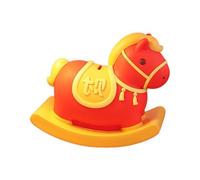 Cheval à Bascule Piggy pour pièce de Monnaie incassable Décor d ' Anniversaire Cheval à Bascule Coin Jar Incassable Piggy Creative Birthday Party Favor