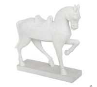 Atmosphera Statuette Cheval – Blanc