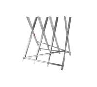 Holzmann Chevalet à buches SBO4X – Acier galvanisé pliable, Capacité 150 kg