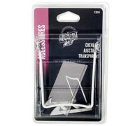 Chevalet ajustable - 10 x 13.5 cm - transparent